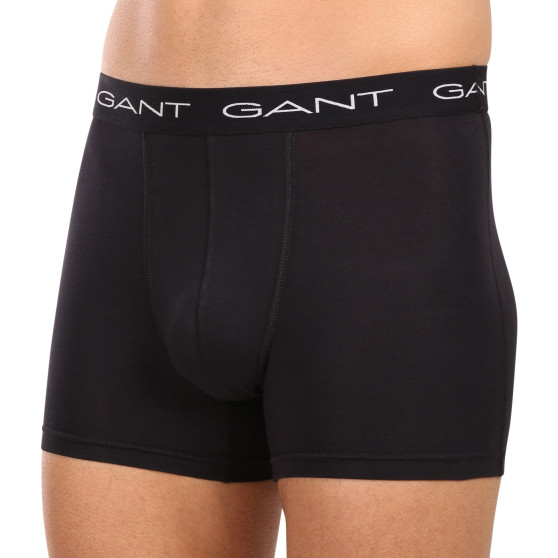 3PACK Boxershorts för herrar Gant svart (900013004-005)