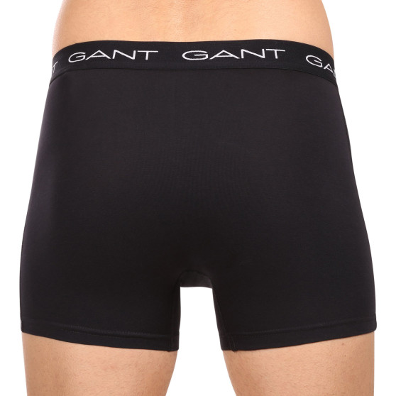 3PACK Boxershorts för herrar Gant svart (900013004-005)