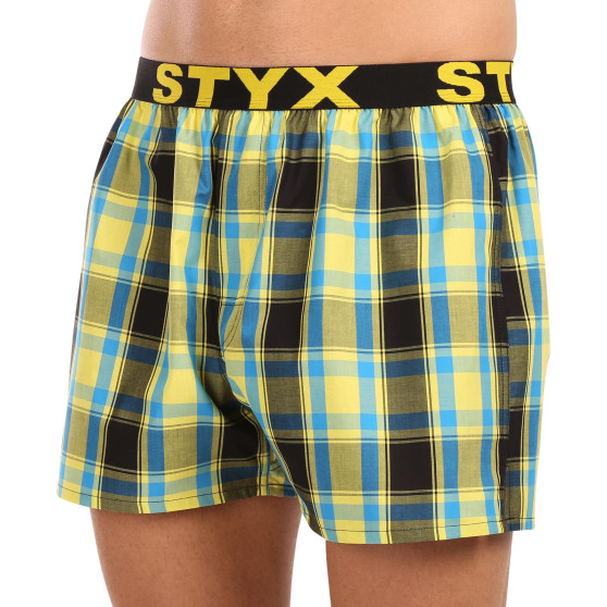 Boxershorts för herrar Styx sport elastisk flerfärgad (B1033)