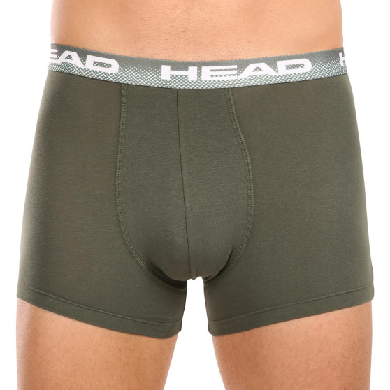 2PACK Boxershorts för herrar HEAD grön (701226183 001)