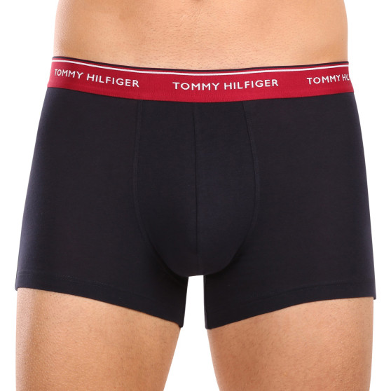 3PACK Boxershorts för herrar Tommy Hilfiger mörkblå (UM0UM01642 0R6)