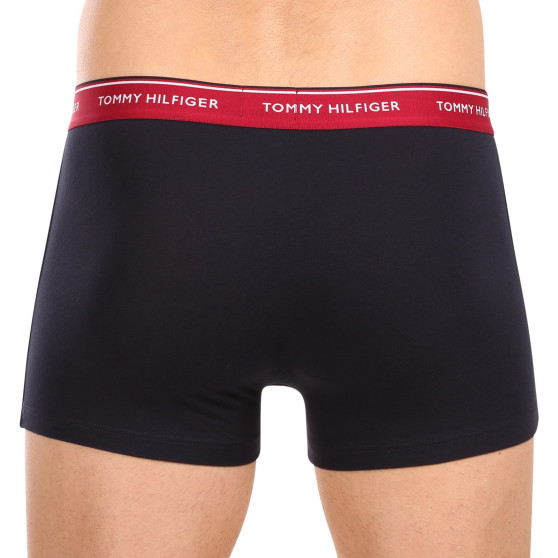 3PACK Boxershorts för herrar Tommy Hilfiger mörkblå (UM0UM01642 0R6)