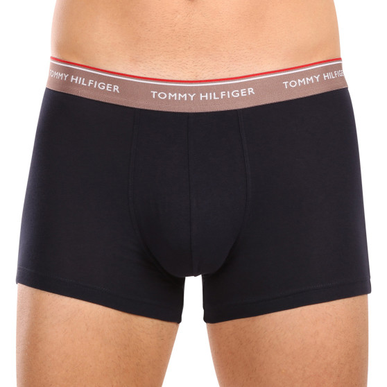 3PACK Boxershorts för herrar Tommy Hilfiger mörkblå (UM0UM01642 0R6)