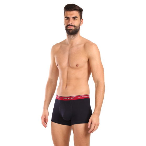 3PACK Boxershorts för herrar Tommy Hilfiger mörkblå (UM0UM01642 0R6)