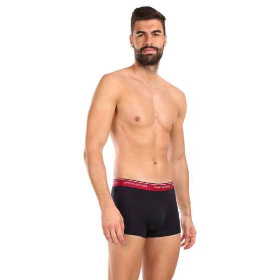 3PACK Boxershorts för herrar Tommy Hilfiger mörkblå (UM0UM01642 0R6)