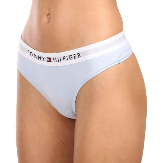 Stringtrosor för dam Tommy Hilfiger blå (UW0UW04146 C1O)