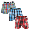 3PACK Boxershorts för herrar Styx sport elastisk flerfärgad (3B103436)