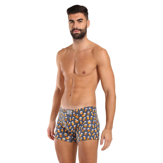 3PACK Boxershorts för herrar Styx lång art classic rubber multicolour (3F13714)