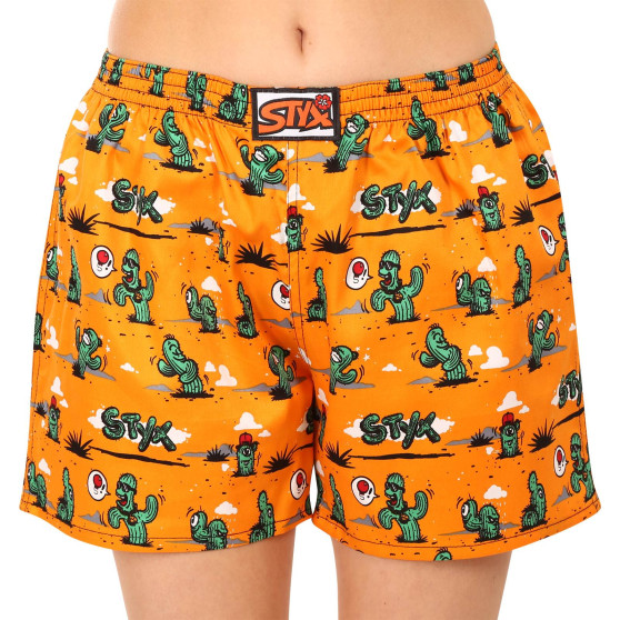 3PACK Styx Sovshorts för kvinnor flerfärgad (3DTD13199)