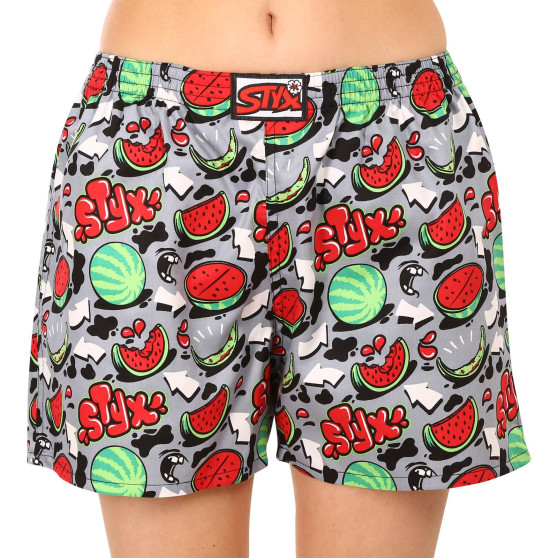 3PACK Styx Sovshorts för kvinnor flerfärgad (3DTD13199)