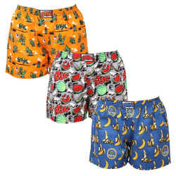 3PACK Styx Sovshorts för kvinnor flerfärgad (3DTD13199)