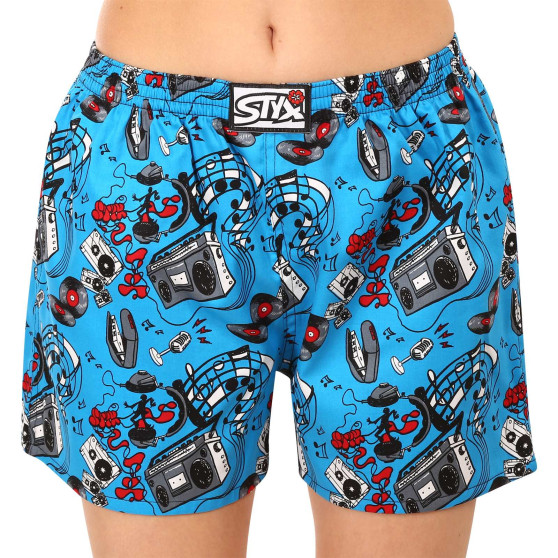 3PACK Styx Sovshorts för kvinnor flerfärgad (3DTD14183)