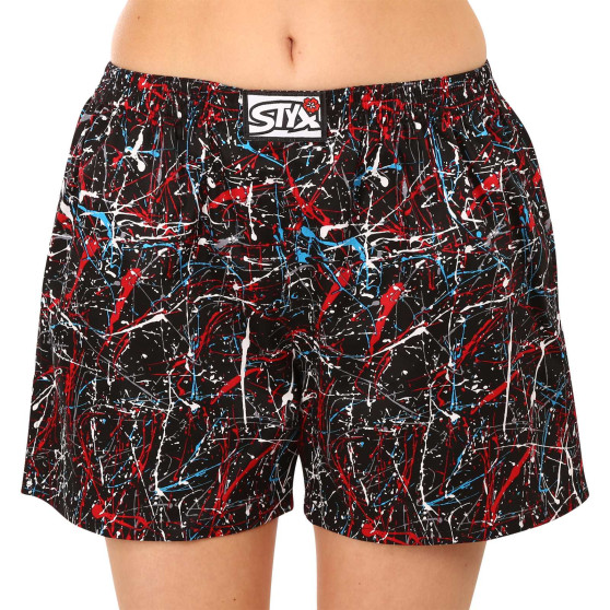 3PACK Styx Sovshorts för kvinnor flerfärgad (3DTD14183)