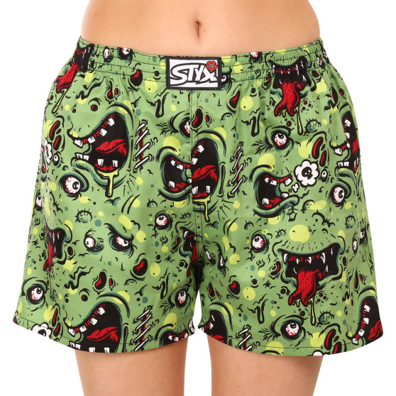 3PACK Styx Sovshorts för kvinnor flerfärgad (3DTD14183)