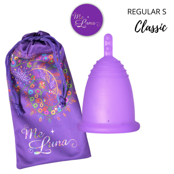 Menstruationskopp Me Luna Classic S med stam lila (MELU039)