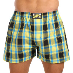 Boxershorts för herrar Styx klassisk elastisk flerfärgad (A1033)