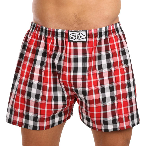 Boxershorts för herrar Styx klassisk elastisk flerfärgad (A1035)