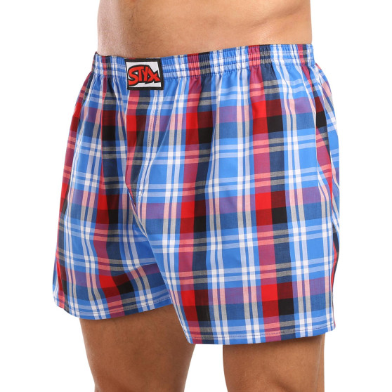 Boxershorts för herrar Styx klassisk elastisk flerfärgad (A1037)