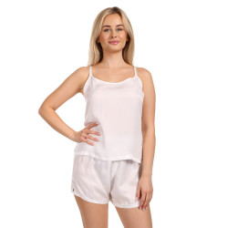 Pyjamas för damer Calvin Klein vit (QS7153E-100)