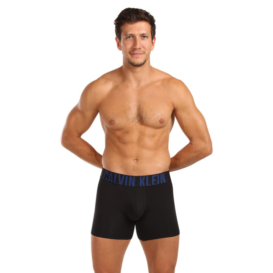 3PACK Boxershorts för herrar Calvin Klein svart (NB3609A-LXT)