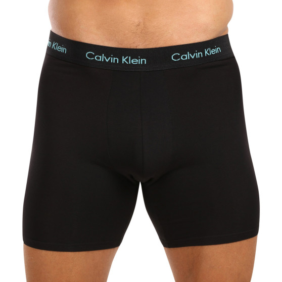 3PACK Boxershorts för herrar Calvin Klein svart (NB1770A-MXT)