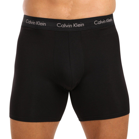 3PACK Boxershorts för herrar Calvin Klein svart (NB1770A-MXT)