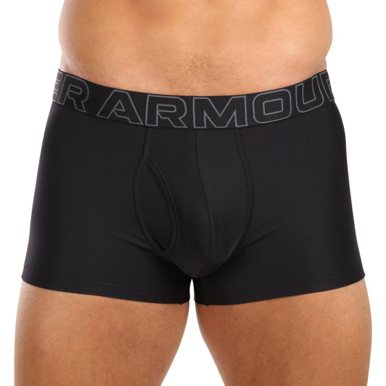 3PACK Boxershorts för herrar Under Armour svart (1383882 001)