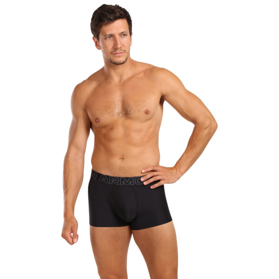 3PACK Boxershorts för herrar Under Armour svart (1383882 001)