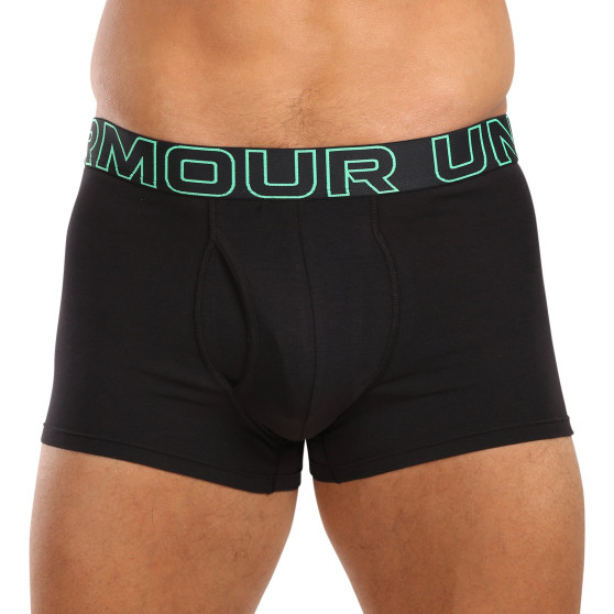 3PACK Boxershorts för herrar Under Armour svart (1383891 002)