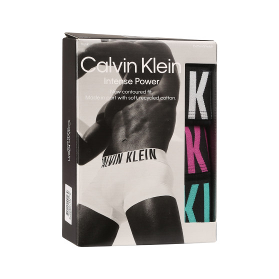 3PACK Boxershorts för herrar Calvin Klein svart (NB3608A-LXR)