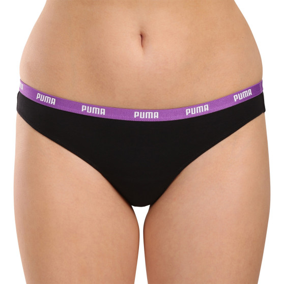 3PACK Stringtrosor för damer Puma svart (503008001 005)