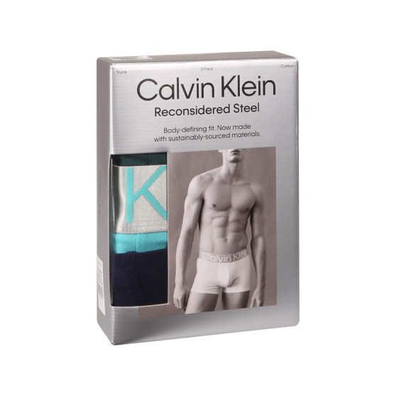 3PACK Boxershorts för herrar Calvin Klein multicolour (NB3130A-N2M)