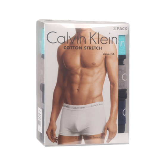 3PACK Boxershorts för herrar Calvin Klein svart (U2664G-MXW)