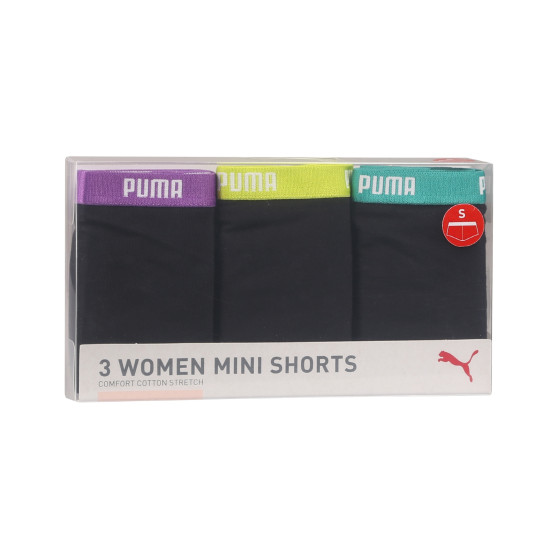 3PACK damtrosor Puma svart (503006001 005)