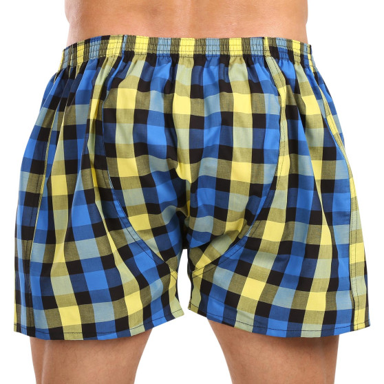 3PACK Boxershorts för herrar Styx klassisk elastisk flerfärgad (3A103890)