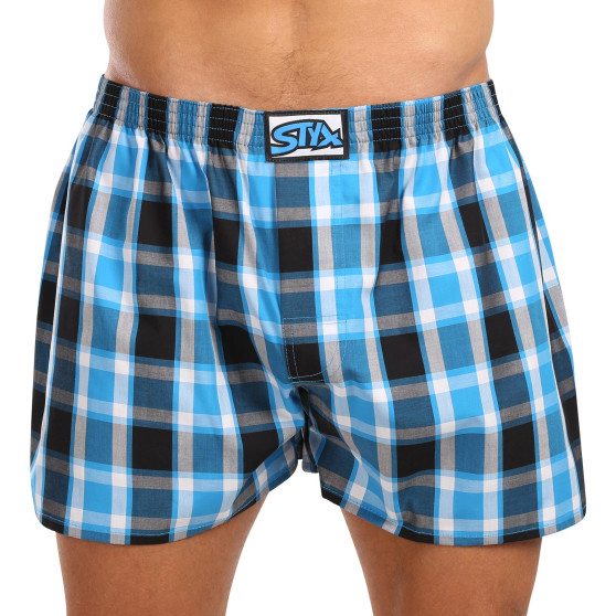 5PACK Boxershorts för herrar Styx klassisk elastisk flerfärgad (5A103135)