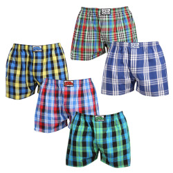 5PACK Boxershorts för herrar Styx klassisk elastisk flerfärgad (5A103640)