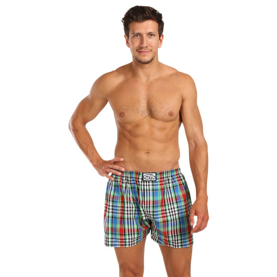 5PACK Boxershorts för herrar Styx klassisk elastisk flerfärgad (5A103640)