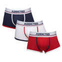 3PACK Boxershorts Addicted multicolour, herr (AD1009P-3COL)