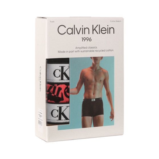 3PACK Boxershorts för herrar Calvin Klein multicolour (NB3528E-N26)