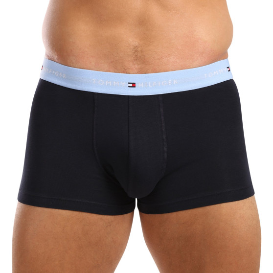 3PACK Boxershorts för herrar Tommy Hilfiger mörkblå (UM0UM02763 0XM)