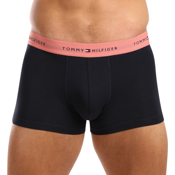 3PACK Boxershorts för herrar Tommy Hilfiger mörkblå (UM0UM02763 0XM)