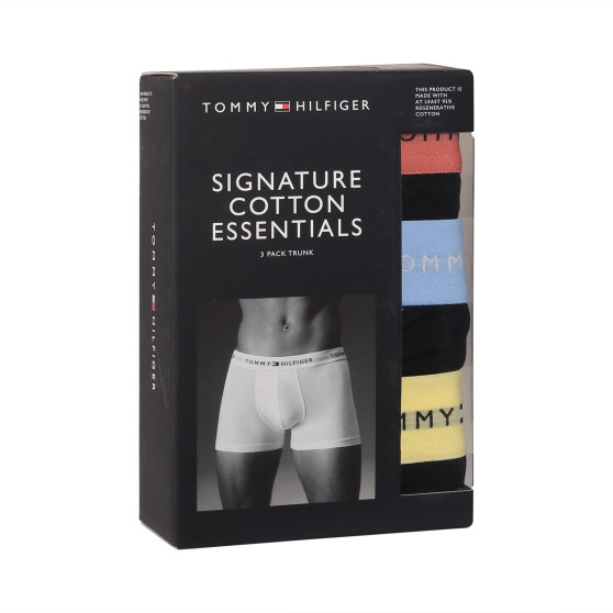 3PACK Boxershorts för herrar Tommy Hilfiger mörkblå (UM0UM02763 0XM)