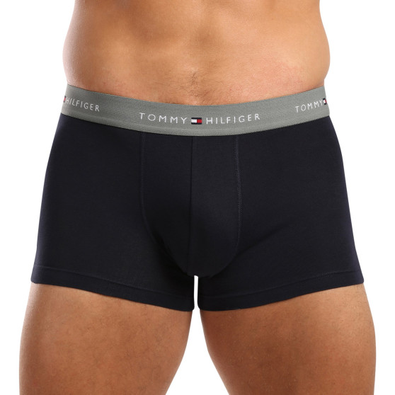 3PACK Boxershorts för herrar Tommy Hilfiger mörkblå (UM0UM02763 0T9)