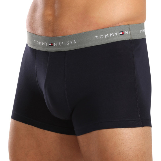 3PACK Boxershorts för herrar Tommy Hilfiger mörkblå (UM0UM02763 0T9)