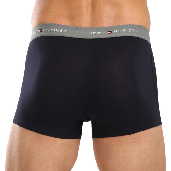 3PACK Boxershorts för herrar Tommy Hilfiger mörkblå (UM0UM02763 0T9)