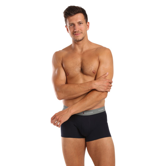 3PACK Boxershorts för herrar Tommy Hilfiger mörkblå (UM0UM02763 0T9)