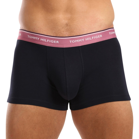 3PACK Boxershorts för herrar Tommy Hilfiger mörkblå (UM0UM01642 0XV)