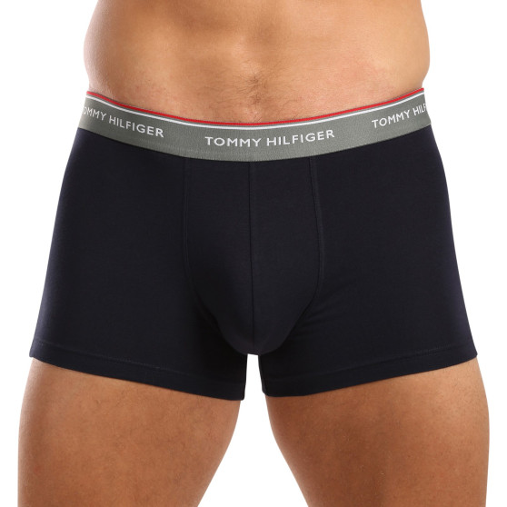 3PACK Boxershorts för herrar Tommy Hilfiger mörkblå (UM0UM01642 0XV)