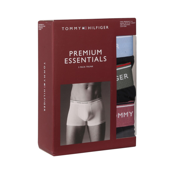 3PACK Boxershorts för herrar Tommy Hilfiger mörkblå (UM0UM01642 0XV)